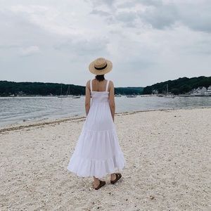 Zara white dress